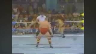 Nikolai Volkoff vs Terry Daniels  1984 [upl. by Sydelle]