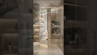 Latest Modern Small Bathroom Design 2025 interiordesign bathroom [upl. by Nyrok]