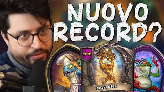 NUOVO RECORD  Hearthstone Battlegrounds Ita [upl. by Giverin]