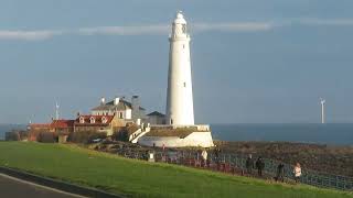 England Coast Path Whitley Bay to Blyth Sun 6 Jan 19 [upl. by Marlowe]