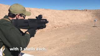 IWI Tavor TS12 Shotgun In Action [upl. by Asylem371]