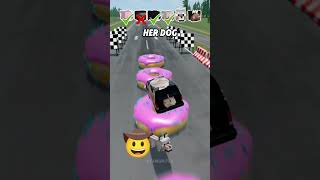 Help Me Get My Crush Attention In A Car Jump Challenge 🍩 🚗 shorts beamngdrive [upl. by Anemix]