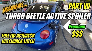 TURBO BEETLE ACTIVE SPOILER amp Fuel Lid Actuator [upl. by Ahl]