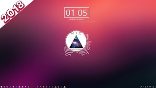 Personalizzare Windows 10 AL TOP con Rainmeter ★2018 ★ITA★ [upl. by Fairman]