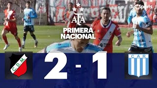 Deportivo Maipú 21 Racing C  Primera Nacional  Fecha 23 Zona B [upl. by Seni]