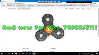 Btcspinnerio TRICKS spins up to 2000PRM [upl. by Repooc]