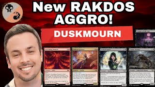 My FAVORITE DUSKMOURN STANDARD Deck is NEW RAKDOS AGGRO… [upl. by Immat]