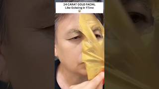 Palour Like Golden Facial  Get Rid of Glowing Skin skincare shorts glowingskin [upl. by Asela]