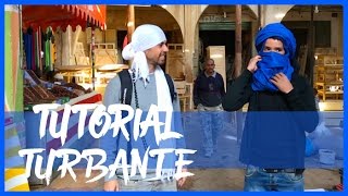 TUTORIAL TURBANTE BEREBER  TURBAN TUTORIAL MOROCCO 1080p [upl. by Worrell]