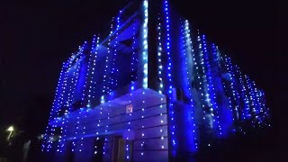 Jhalar Light Decoration Video 😍😍 Best Look in Diwali  Chaser Wiring  Jhalar Light Wiring [upl. by Myranda]