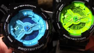 CASIO GSHOCK REVIEW AND UNBOXING HYPER COLOR PICK UPS GA110B1A2  GA110B1A3 [upl. by Catherine]