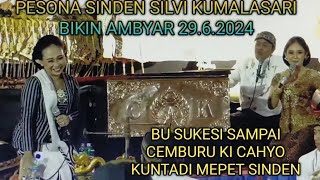 SINDEN SILVI KUMALASARI BIKIN KI CAHYO KUNTADI SEMANGAT TRUS [upl. by Denys479]