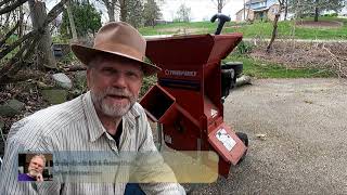 Removing and Sharpening Cutter Blade in TroyBilt Super Tomahawk wood chipper [upl. by Ait]