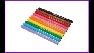 AmeriColor Gourmet Writer Food Decorator Pens Set of 10 Review [upl. by Nosyla67]