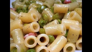 RICETTA PASTA E PISELLI NAPOLETANA [upl. by Heuser831]