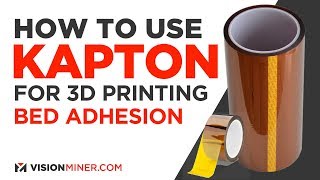 How to use Kapton Tape for 3D Printing Bed Adhesion [upl. by Jemmie]