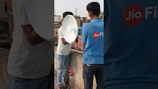 Jio Airfiber Plus Installation Short Video 04 wifi jioairfiber jio [upl. by Buck]