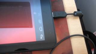 Archos Arnova 10d G3 using with mouse [upl. by Elna996]