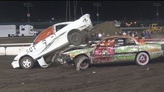 LA County Fair Demolition Derby 2013 [upl. by Galven]