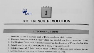 AP 9th class social history textbook 1st lesson The French Revolution question amp answers guide [upl. by Alisan405]