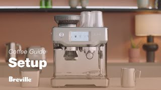 The Barista Touch™  The ultimate guide to setting up your espresso machine  Breville USA [upl. by Pappano]