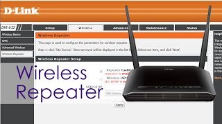 DLink  Set up Wireless Repeater mode  NETVN [upl. by Sneve]