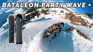 Bataleon Party Wave  Snowboard Review [upl. by Danaher644]