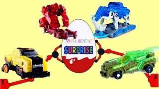 Best Toys ⚡ Screechers Wild Vehicles 💥 Best Toys Kinder Surprise Opening [upl. by Ydnim]