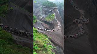 MOST AMAZING amp HIKING TOURISM AREA  GAOYILING MOUNTAINS 高椅岭 hiking china landscape [upl. by Llehcor]