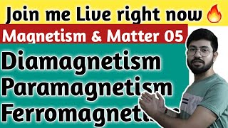 Magnetis 05 Diamagnetism Paramagnetismferromagnetism [upl. by Stead307]