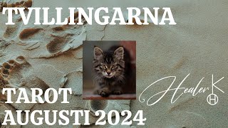 Tvillingarna ♊️ Augusti 2024 Tarot  Healer K [upl. by Libyc]