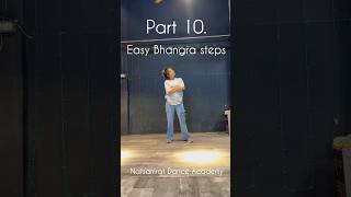 Part 10  Bhangra Dance Tutorial  Party Dance  Punjabi Dance  Dhol  Wedding Dance  Gitanjali [upl. by Ayr]