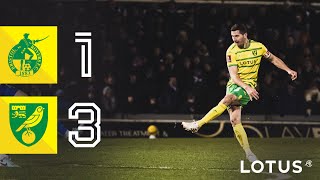 HIGHLIGHTS  Bristol Rovers 13 Norwich City [upl. by Spark]