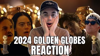 2024 Golden Globes Nominations Reaction And Predictions [upl. by Llewop]