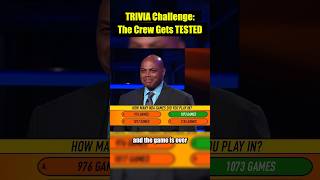 TRIVIA Challenge The Inside The NBA Crew Gets TESTED [upl. by Ttessil]