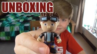 Unboxing Tube Heroes Mystery Figures  its Mini DanTDM [upl. by Pathe]