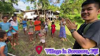 Village in Savusavu Fiji I love people [upl. by Mowbray]