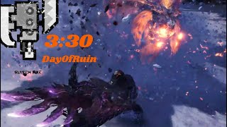 Monster Hunter World  Iceborne PC  quotDay of Ruinquot Switch Axe Solo  330 [upl. by Aicenat]