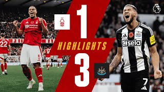 Forest 13 Newcastle United  Premier League Highlights [upl. by Bourgeois]