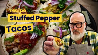 Recipe Stuffed Pepper Tacos [upl. by Antonetta]