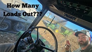 Lost My Hired Help Combining amp Trucking Best Day Of Harvest Yet [upl. by Nnaacissej]