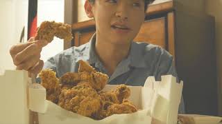 korean ASMR 후라이드치킨 ASMR근황  Fried chicken ASMR [upl. by Eseela840]