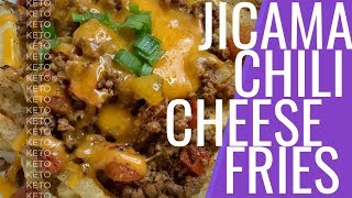 Jicama Chili Cheese Fries [upl. by Asimaj144]