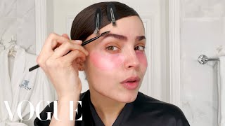 Purple Heartss Sofia Carsons SoftGlam Makeup Guide  Beauty Secrets  Vogue [upl. by Eilsil]