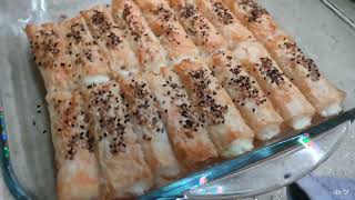 Baklavalık Yufkadan Pratik Börek Tarifi  Aniden gelen misafirlere en pratiğinden börek 💯 [upl. by Jeffry]