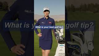 Quick Hits with Madelene Sagström 🏌️‍♂️  golf shorts callaway lpga [upl. by Kumler837]