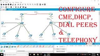 IP PHONE CONFIGURATION AND CME DHCP DIAL PEER AND TELEPHONY IN HINDI  NVOICE [upl. by Porush]