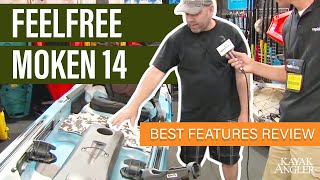 Feelfree Moken 14 🎣 Fishing Kayak 📈 Specs amp Features Review and WalkAround 🏆 [upl. by Eric834]