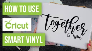 ✨ How To Use Cricut Smart Vinyl Permanent with your Joy Explore amp Maker 😁 [upl. by Pelpel576]