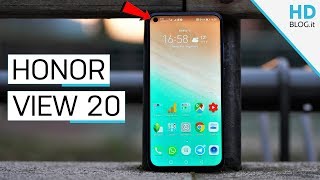 RECENSIONE Honor View 20 il primo con il BUCO nel display [upl. by Verneuil]